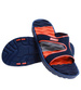 Basenowe klapki męskie Granatowe pomarańczowe /D6-1 17191  T087/