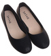 Czarne klasyczne baleriny damskie /A10-2 H2 4566 S087/