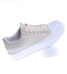 Beżowe damskie trampki sneakersy na platformie /D6-3 14725 T214/