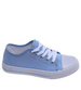 Klasyczne niebieskie trampki z niską cholewką /B6-1 15579 T089/