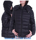 Ocieplana zimowa czarna kurtka /H2 KR10 G488/