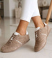 Sneakersy damskie zamszowe khaki /E6-3 187797 W282/