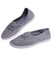 Wiązane damskie tenisówki szare /E8-1 18095 S098/