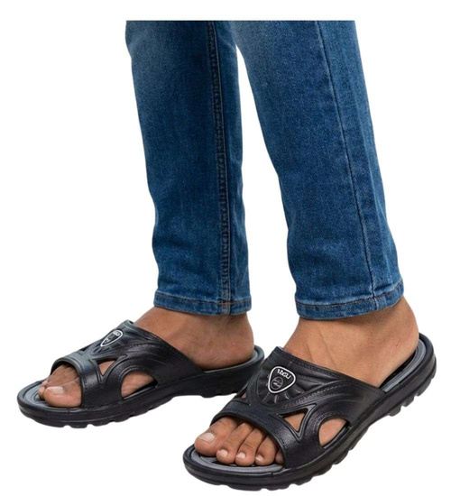 Wodoodporne chłopięce klapki buty na plażę /16532 G3-1 T8/