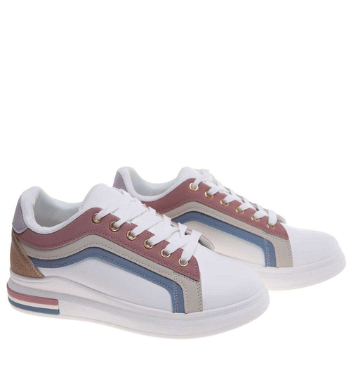 Buty sportowe na niskiej platformie /F8-1 18796 W283/