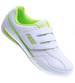 Biało zielone sportowe buty na rzepy /D9-3 15661 T244/