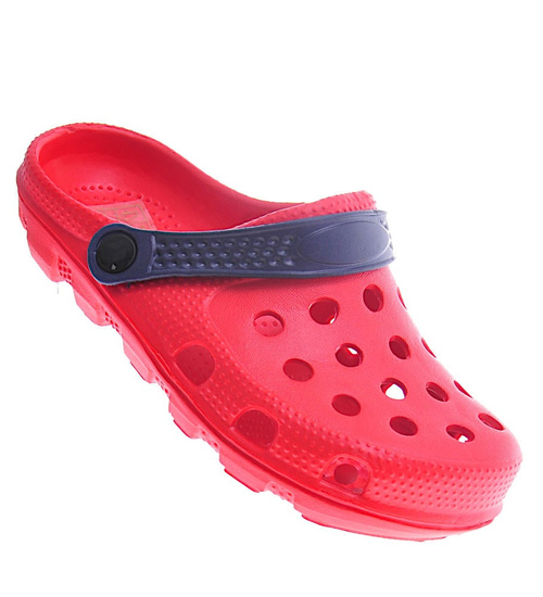 Czerwone klapki na basen /G5-1 10870 S097/