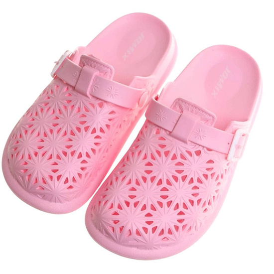 Klapki damskie Ażurowe różowe buty na plażę /H2 17854 G008/
