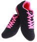Lekkie czarno fuksjowe buty sportowe /E2-1 H2 14737 S149/