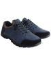 Granatowe sznurowane obuwie trekkingowe /E10-2 18036 T386/