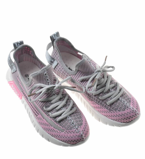 Lekkie dziewczęce buty sportowe /F4-3 8525 S398/