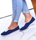 Wsuwane granatowe tenisówki slip on /F10-1 6015 GA096/