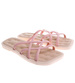 Klapki damskie plażowe wodoodporne różowe /F3-1 17801 G089/
