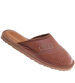 Skórzane kryte klapki domowe Chief brązowe /A2-1 18642 S290/