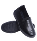 Wsuwane czarne półbuty mokasyny /E10-2 14754 T339/