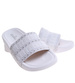 Białe plażowe klapki damskie /C4-1 17721 G1/