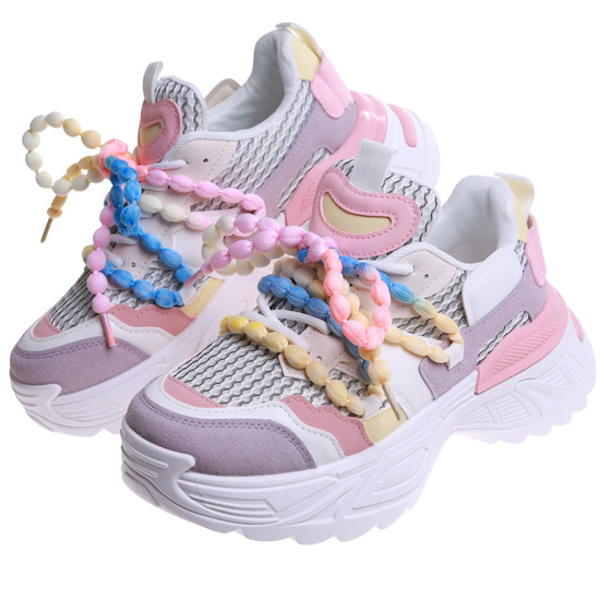 Kolorowe buty sportowe Seastar na platformie /C5-1 17346 S589/