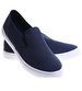 Granatowe męskie trampki slip on /D2-3 17164 T286/