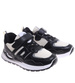 Czarne dziecięce buty sportowe sneakersy /G13-2 16818 T382/