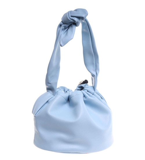 Błękitna torebka z kokardą /H2 K24 TB665 G105/