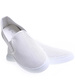 Białe wsuwane ażurowe tenisówki slip on /F2-2 15641 T184/