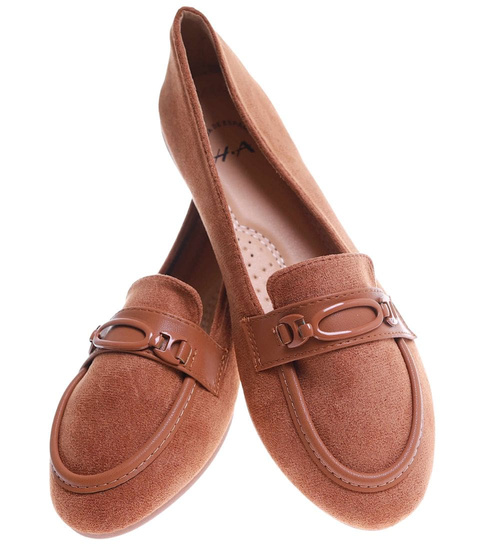 Karmelowe baleriny lordsy /A6-3 17705 W088/