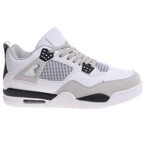 Beżowe wysokie buty sportowe męskie /E8-2 17961 W308/