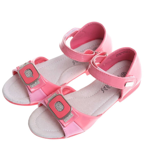 Sandały dziewczęce Obuwie na lato Melon /G12-2 12024 T192/