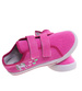 Fuksjowe tenisówki dla dziewczynki na rzepy /E6-1 18109 T189/