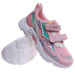 Różowe dziewczęce buty sportowe /F1-3 17426 T203/