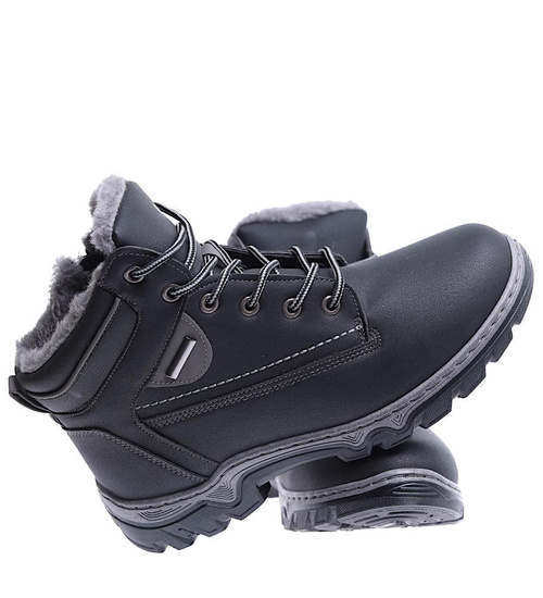 Chłopięce zimowe buty trekkingowe /B6-3 13060 ST800/