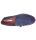 Granatowe mokasyny z zamszowej skóry naturalnej /H1 12037 S123/