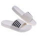 Klapki damskie na basen wodoodporne białe ażurowe /D8-1 18639 T187/