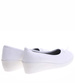 Białe tenisówki wsuwane na niskim koturnie /E2-1 16520 T155/