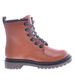 Ocieplane botki dziecięce trapery brązowe /E1-2 12532 T311/