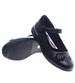 Czarne dziewczęce balerinki z paseczkiem /F1-2 13995 S190/