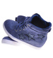 Niebieskie sneakersy na niskim koturnie /c7-2 10540 T319/