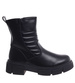 Czarne wysokie botki na platformie /J4-4 H2 18441 W188/