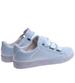 Wiązane trampki damskie pastelowe Baby Blue /A3-3 17510 W192/