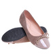 Baleriny damskie z kokardką Khaki /D9-2 16006 T181/