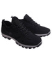 Męskie buty trekkingowe Duże rozmiary Czarne /B5-1 18106 T436/