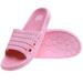 Różowe ażurowe klapki fakirki na basen /C7-1 17293 S185/