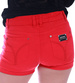 Krótkie czerwone spodenki damskie /H2 UB831 G4/