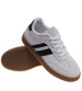 Białe sznurowane buty sportowe casual /F3-2 18808 W287/