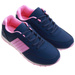 Granatowo różowe damskie buty sportowe /G5-2 17417 T301/