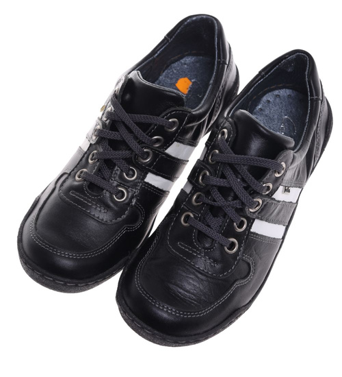 Skórzane damskie trampki ost524