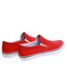 Czerwone wsuwane dziecięce tenisówki /E7-3 16581 G7-38/