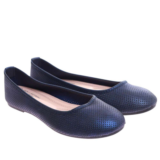 Baleriny damskie ażurowe wiosenne buty /E8-2 17273 T191/