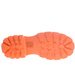 Czarno pomarańczowe trampki creepersy na platformie /F9-3 11324 T597/