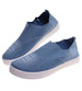 Wsuwane niebieskie tenisowki slip on /F4-3 13465 S079/
